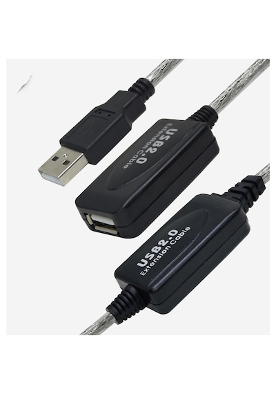 Yenilzd Profesyonel Çipli Usb Extension Uzatma Kablosu 15metre