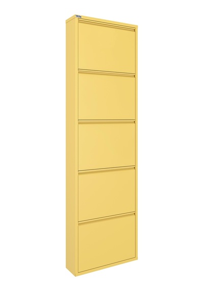 Ceha 5'li Metal Ayakkabılık - Açık Sarı/butter K.AYK-5/M1812