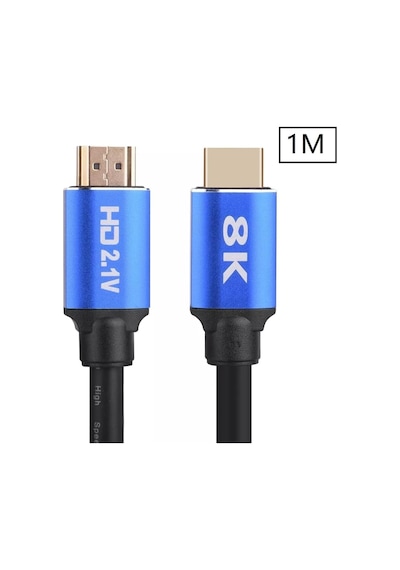 5093 8k Ultra Hd 2.1v 48gbps Altın Kaplama Hdmi Kablo Uhd 1 Metre