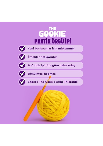Balina Amigurumi Tığ Kiti - Pratik Örgü İp Diğer