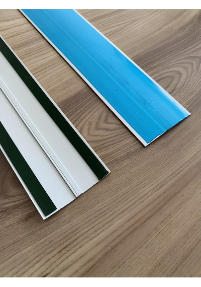 Kendinden Yapışkanlı Alüminyum Kapı Eşik Çıtası Parke Geçiş Profili 80 Cm Çoklu Renk