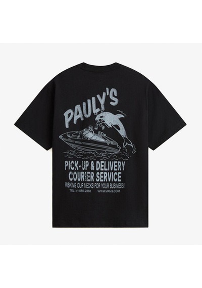 Vans Pauly's Delivery Ss Erkek Siyah T-shirt Vn000x27blk1 2800282