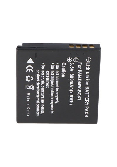 Panasonic Dmw-bck7 Pil Acd-341, Dmw-bck7gk, Nca-yn101g, Sdbck7, Dmw-bck7, Dmw-bck7pp, Nca-yn101h, Dmw-bck7e, N İçin Uygun Pil