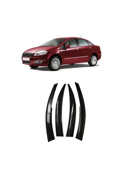 Fiat Linea Cam Rüzgarlığı - Kutulu Gönderim - Lazer Kesim