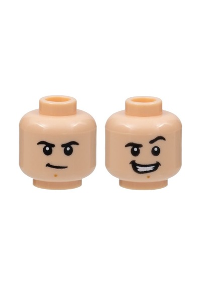 Minifigür Parçaları: Kafa: 3626pb3013