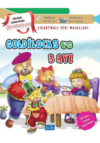 Goldilocks Ve Üç Ayı - Çıkartmalı Peri Masalları - Rxlu-601179