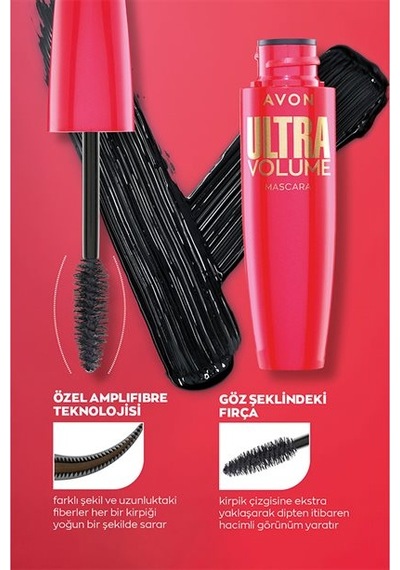 Avon Ultra Volume Maskara 10 ML Navy