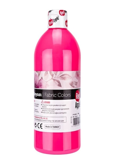Red Apple Neon Kumaş Boyası 500 Ml Pembe