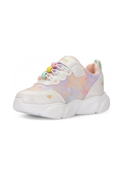 1998 Kız Çocuk Okul Öncesi Işıklı Sneaker Beyaz
