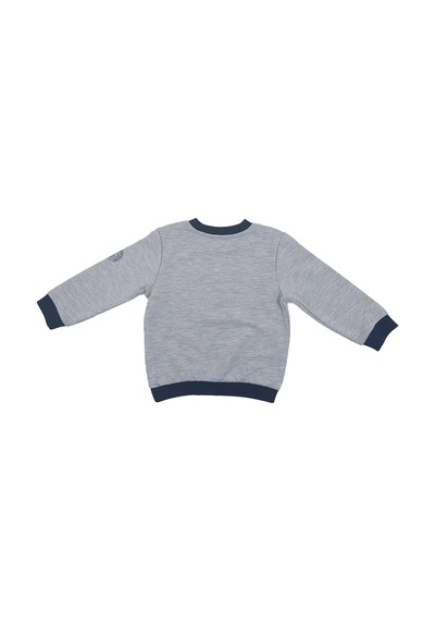 Fenerbahçe Lisanslı Uzun Kol Lacivert Bebek 1907 Sweat Gri