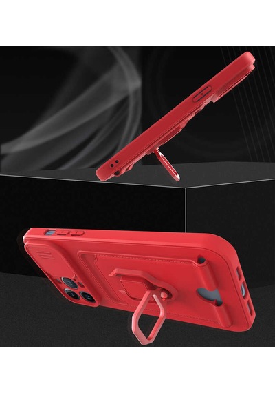 Apple Uyumlu iPhone 13 Pro Kılıf Zore Pelit Kapak Siyah