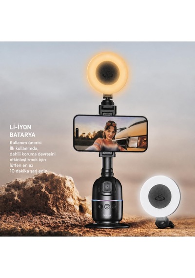 Mini Led Dolgu Işığı, 48 Led, 6w, 2800-9000k,%0-100 Parlaklık, 3 Işık Rengi, Crı 95, 400 Mah, Usb-c Şarj, 360 Açı, 1/4 Vida Bağlantısı, Sos Flaş, 15 Saat Bekleme Xk-fl03 Mini Led Dolgu Işığı, 48 Led, 6w, 2800-9000k,%0-100 Parlaklık, 3 Işık Rengi, Crı 95, 400 Mah, Usb-c Şarj, 360 Açı, 1/4 Vida Bağlantısı, Sos Flaş, 15 Saat Bekleme Xk-fl03