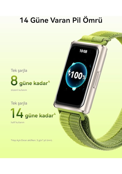 Huawei Band 11 Pro Titanium Aluminum Alloy Mavi 1.62" Amoled Akıllı Saat (Distribütör Garantili)
