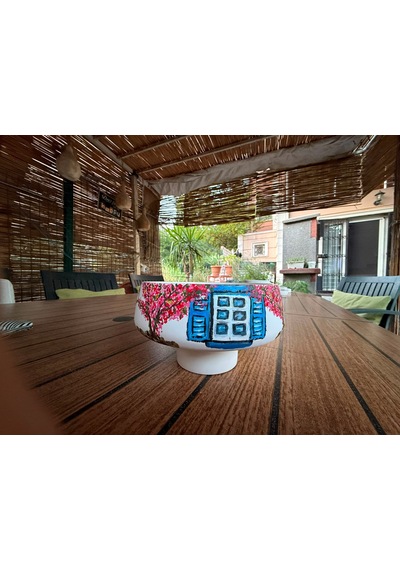 Technow Home 18x5,5cm Dekoratif Orta Sehpa Çok Amaçlı Sunumluk Kase