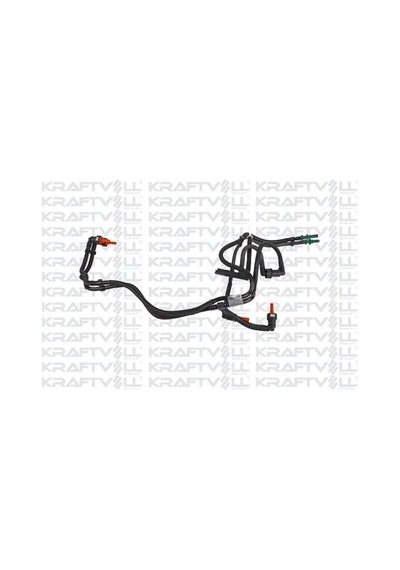Kraftvoll 10034432 Yakıt Borusu Focus C-max 1.6 Tdcı 2005-2011 İkili Boru Takımı 5m5q9d350ab