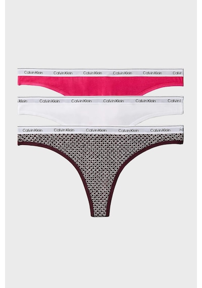 Calvin Klein Bayan Külot 000qd5209e 320 Fuşya-kahve-beyaz Fuşya-kahve-beyaz