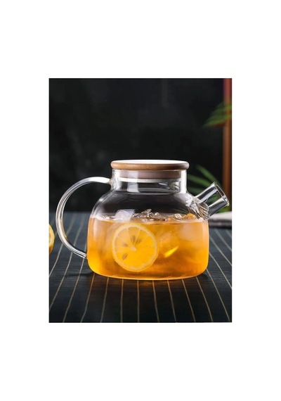 4 Kişilik Set Takım 1 Adet Cam Demlik 1000 Ml - 4 Fincan 250 Ml - Model 4 Diğer