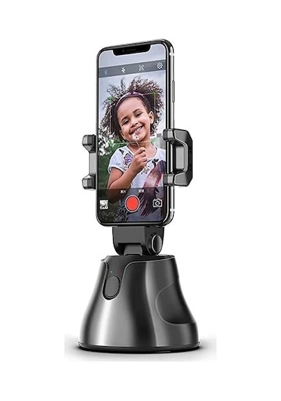 360 Hareket Algılayıcı Sensörlü Akıllı Çekim Selfie Video Takip Tripodu .