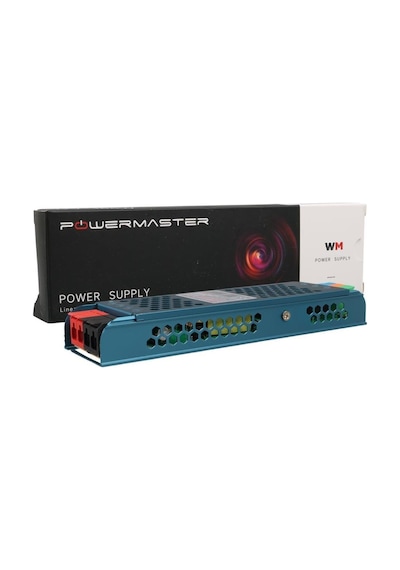 Powermaster Pm-26829 12volt 8.5amper 100watt Slim Metal Kasa Adaptör 180x50x23mm