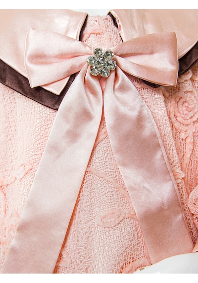 Xo Kids Kız Çocuk Elbise 6-10 Yaş 902 Pembe