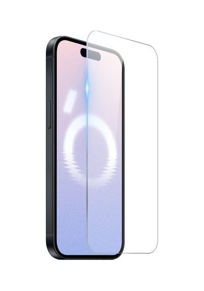 Apple Uyumlu   iPhone 16 Plus İle Ekran Koruyucu Şeffaf Temperli Kırılmaz Cam Ekran Koruyucu