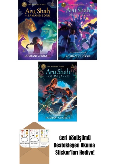 Aru Shah Ve Zamanın Sonu + Aru Shah Ve Dilek Ağacı + Aru Shah Ve Ölüm Şarkısı