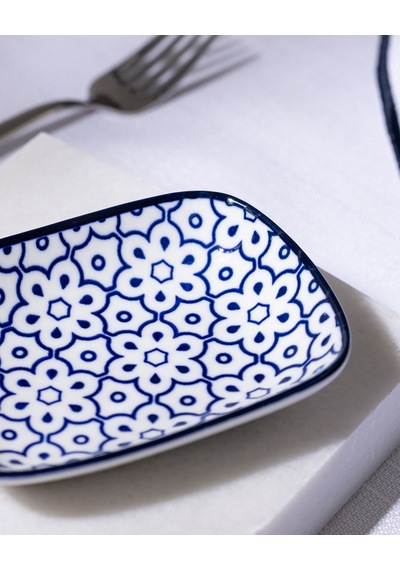 Reve Bleu Lucida Tabak - 12 Cm - Mavi/beyaz 8684427225097 Çok Renkli