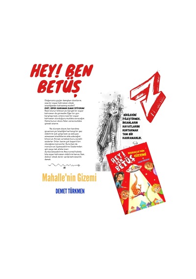 Hey Ben Betüş Serisi - 3 Kitaplık Set 8-12 Yaş
