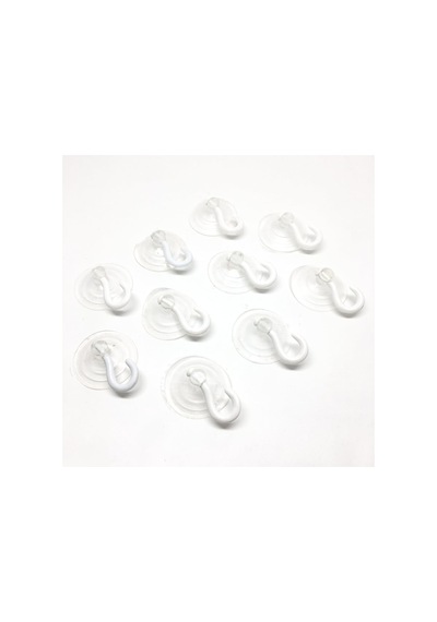 Trobus Vantuzlu Öpücük Askı Büyük Boy 4 Cm 10'lu