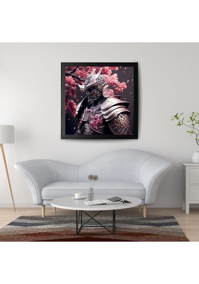 Samuray Surrender 60x60 8684660336857 Pvc Çerçevesiz Tablo