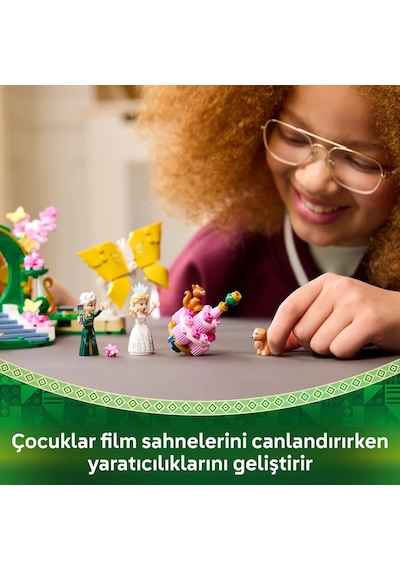 LEGO® Wicked Glinda’nın Düğünü 75688 - 8 Yaş ve Üzeri Çocuklar için Kelebek İçeren Yaratıcı Oyuncak Yapım Seti (476 Parça)