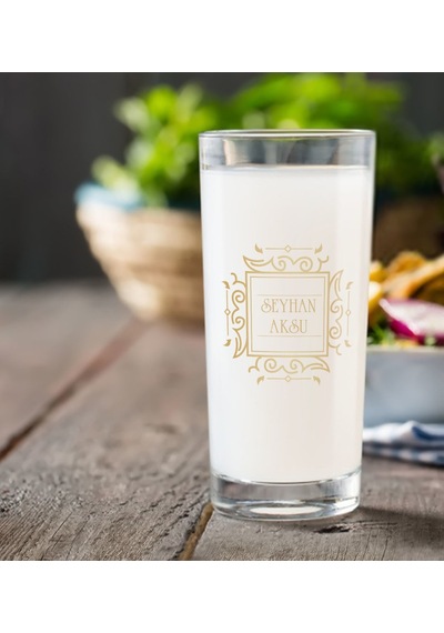 Kişiye Özel Renkli Baskılı İsimli Rakı Bardağı-18