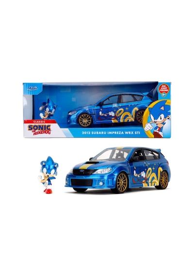 Jada Sonic The Hedgehog 2012 Subaru Impreza Wrx Stı Model Araba V Çok Renkli