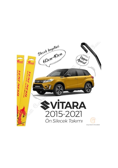 Suzuki Vitara Muz Silecek Takımı 2015-2018 İnwells Suzuki Vitara Muz Silecek Takımı 2015-2018 İnwells
