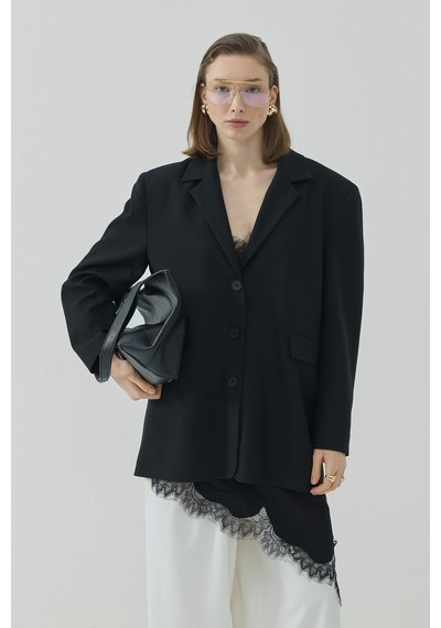 Sena Güven Arwen Blazer Ceket Siyah