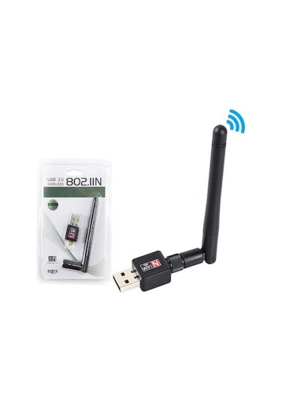600 Lük Wireless Usb 2.0 Wireless Adaptör Usb Wifi Adaptör 600 Mbps Wi-fi Adaptör