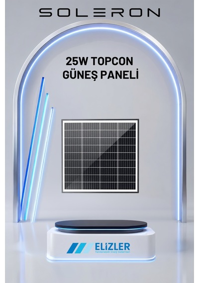 25w Topcon Güneş Paneli