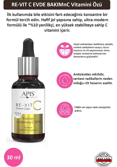 Apis Natural Re-Vit C Serum 30 ML