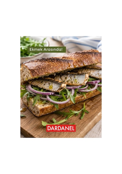 Dardanel Zeytinyağlı Çanakkale Sardalya 125 Gr X 6 Adet