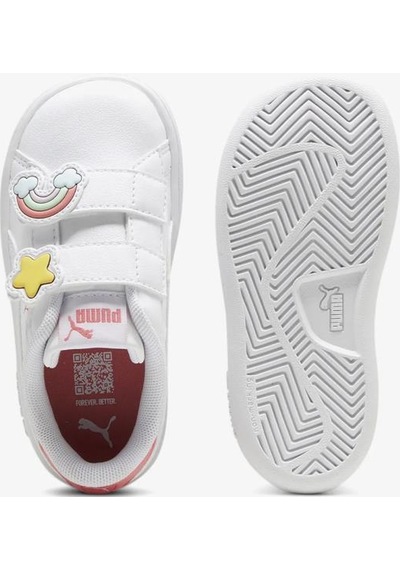 Puma 39728701 Samsh 3.0 Inf Whıte Passıonfuıt Çocuk Sneaker Beyaz