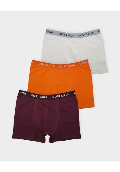 Gost Liria -identity Erkek Boxer 3 Lü Paket Çok Renkli Çok Renkli