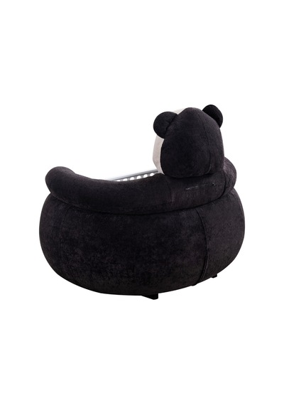 Beşik Panda Peluş Kumaşlı Hayvan Figürlü Beşik Renkli