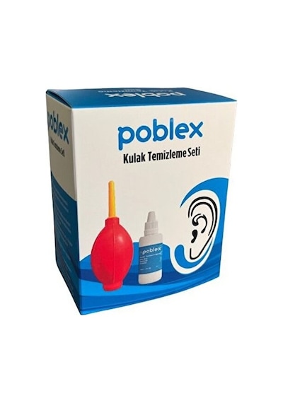 Poblex Kulak Temizleme Seti Pompalı