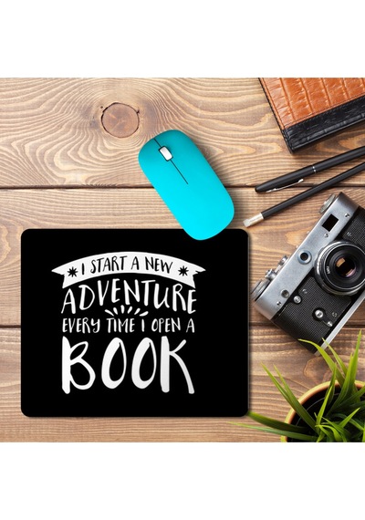 Adventure I Start A New Adventure Baskılı Mousepad Mouse Pad