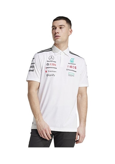 Adidas Mer Tm Polo Wm Erkek Antrenman Polo Tişört Jw0586 Beyaz Beyaz