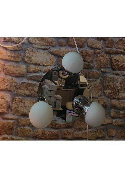 3Lü Ledli Günışığı Tavan Armatürü Hl7180L Krom