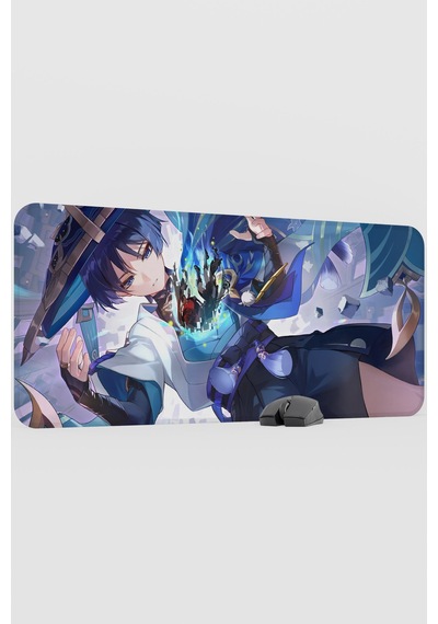 Wanderer Genshin Impact Anime Gacha V3 - 90x40 Xxl Gaming Mouse Pad Fare Altlığı