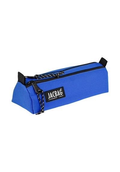 Jacbag Dual Prıme-çift Bölmeli Üçgen Tip Kalem Kutusu Dual Prime-saks renkli