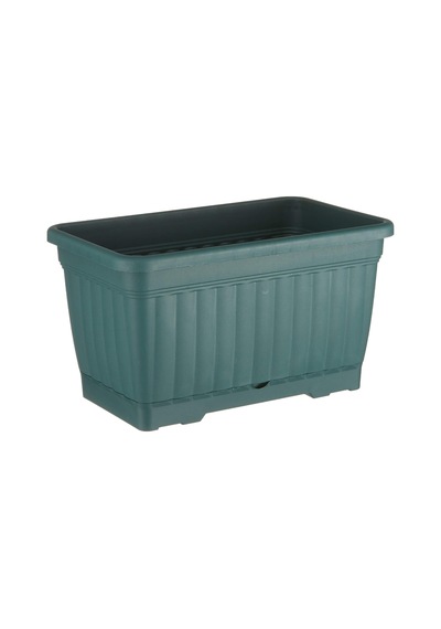 Serinova Kmb1 Kemer Balkon Saksı Tabaklı 30,5cm, 6 Litre Kiremit