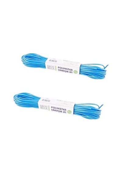 2 Adet 10 Metre Polyester Çamaşır Ipi 10 Diğer